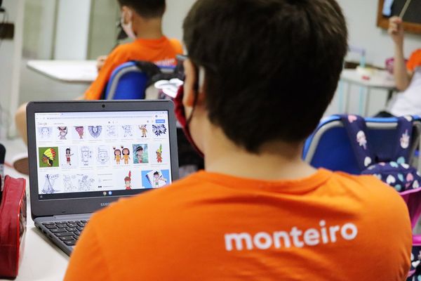 Feira Integrada da Escola Monteiro é realizada anualmente. Imagens de antes da pandemia. por Talita Vieira/Divulgação Monteiro