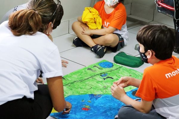 Feira Integrada da Escola Monteiro é realizada anualmente. Imagens de antes da pandemia. por Talita Vieira/Divulgação Monteiro