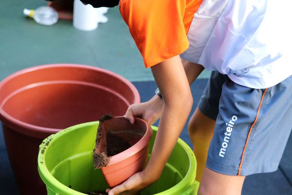 Feira Integrada da Escola Monteiro é realizada anualmente. Imagens de antes da pandemia. por Talita Vieira/Divulgação Monteiro