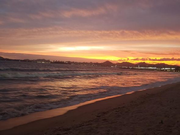 Entardecer de Natal - 2021 por Claudia 