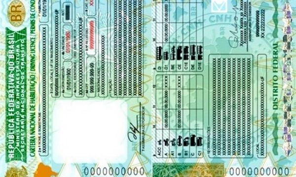 Nova Carteira Nacional de Habilitação