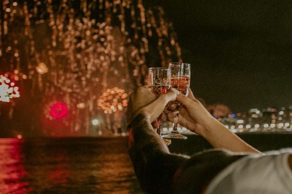 Queima de fogos em Vila Velha no Réveillon 2022