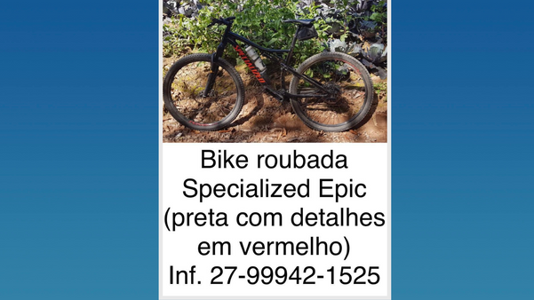 Modelo de bicicleta roubada na casa do aposentado em Vila Velha