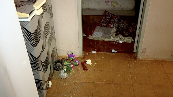 Quartos da casa foram revirados por bandidos durante assalto em Itaguaçu por Wando Fagundes