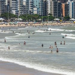 Praia do Morro em Guarapari