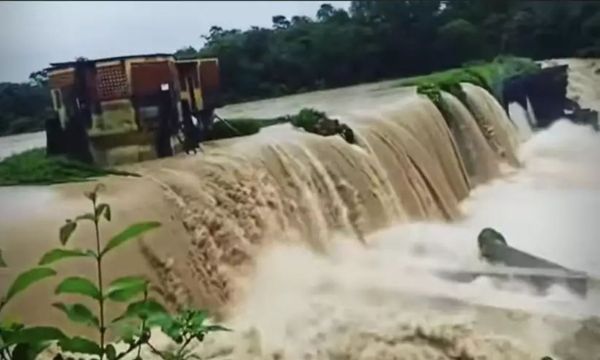 Alerta máximo foi emitido por risco de rompimento da barragem do Carioca