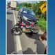  Uma pessoa fica gravemente ferida após acidente entre carro e motocicleta em Rio Novo do Sul
