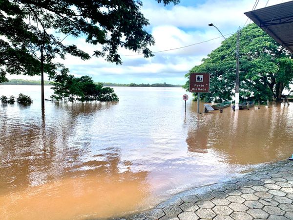 Rio Doce atingiu 5,26 metros nesta quarta-feira em Linhares