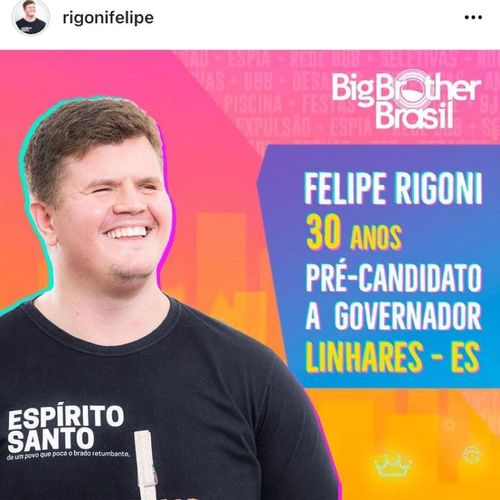 Poucas&Boas: Deputado usa Big Brother pra lançar candidatura a governador do ES