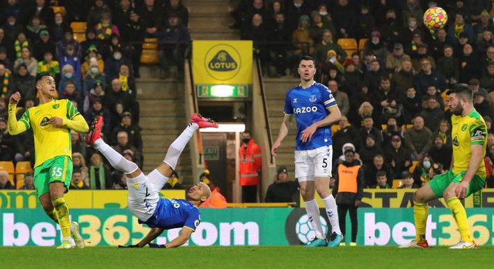 Atacante capixaba entrou no decorrer do jogo contra o Norwich, e anotou o gol único do Everton no revés pelo Campeonato Inglês. Time de Liverpool perdeu por 2 a 1