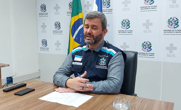 O secretário de Estado da Saúde, Nésio Fernandes