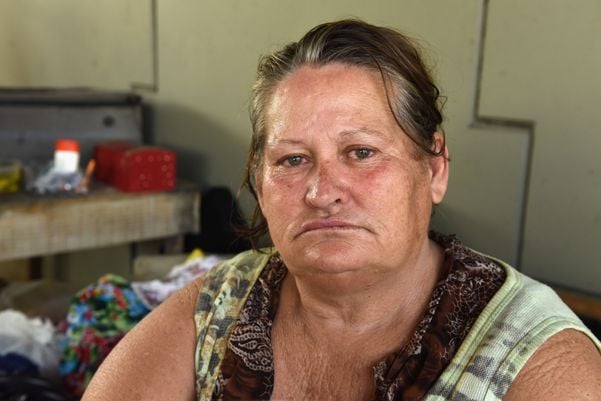 Angela Aparecida Ferreira, de 52 anos trabalhava como salgadeira antes de ficar em situação de rua por Fernando Madeira