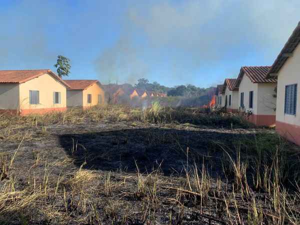 Residencial Mata do Cacau, no bairro Aviso, em Linhares  por Corpo de Bombeiros
