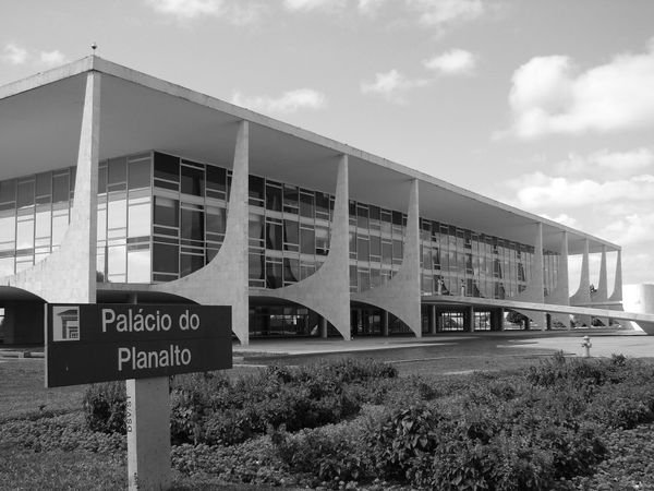 Palácio do Planalto, sede do Executivo federal em Brasília