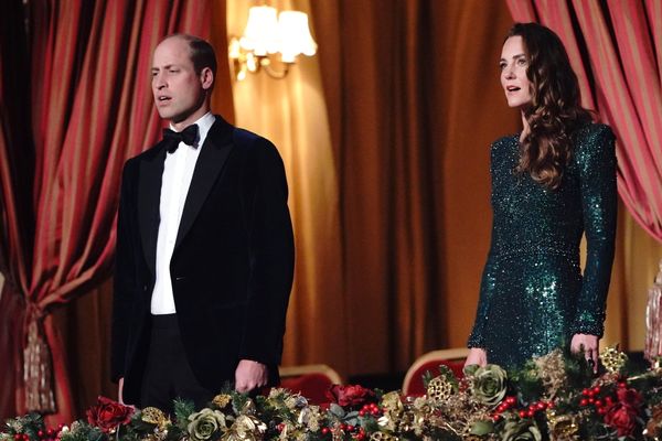 Príncipe William e a esposa Kate Middleton