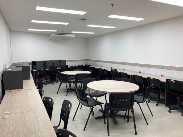 Espaços do Instituto de Ensino Edward Dodd, escola particular em Vila Velha. por Maranata/Divulgação
