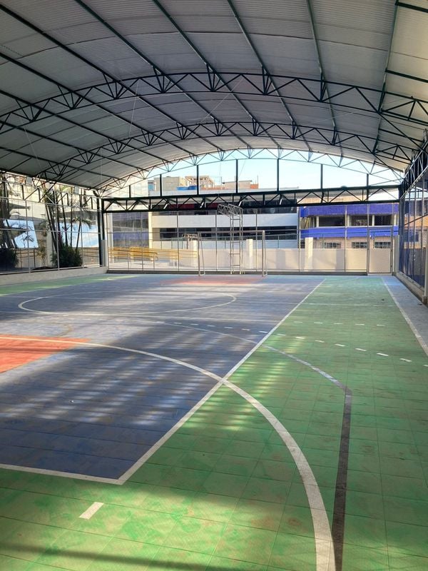 Espaços do Instituto de Ensino Edward Dodd, escola particular em Vila Velha. por Maranata/Divulgação