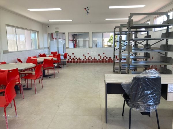 Espaços do Instituto de Ensino Edward Dodd, escola particular em Vila Velha. por Maranata/Divulgação