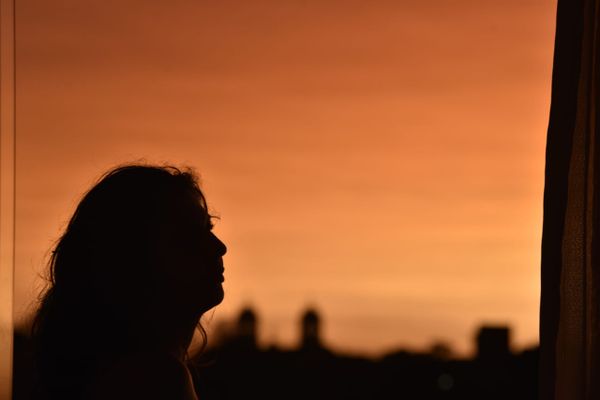 Amanhecer de quinta-feira (27) na Serra, Grande Vitória por Ricardo Medeiros