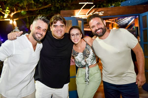 Fabiano Cardoso, Geminiano Gomes,  Mirella Correa e Bruno Amaral 