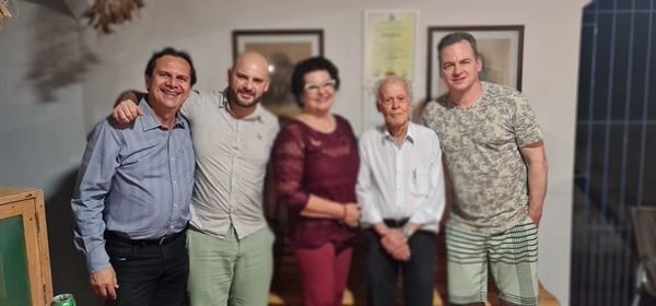 Kleber Medice, Diego Mezzogiorno, Beatriz Rassele Croce Costa, Antonio Zurlo e Cilmar Francesquetto