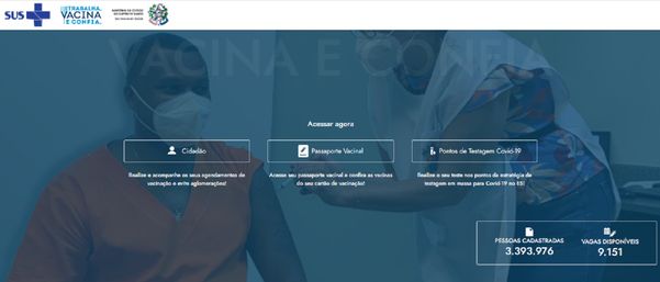 Passaporte vacinal está disponível no Vacina e Confia, site do governo do ES