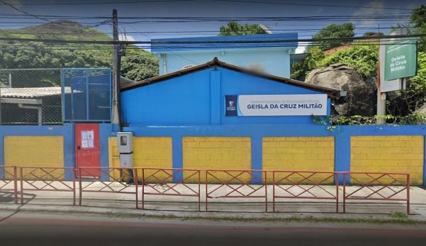  Construído em madeira, o Centro Municipal de Educação Infantil (Cmei) Geisla da Cruz Militão fica em Nova Palestina