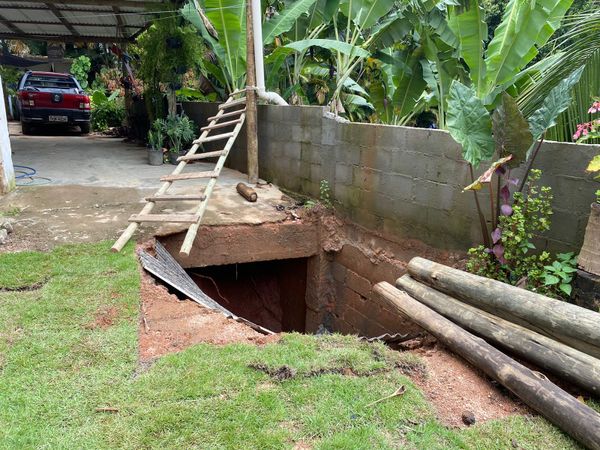 Famílias ficam desalojadas em Mimoso do Sul após chuva por Thales Rodrigues 