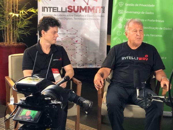 Zico esteve em Vitória para ser um dos palestrantes do  Intelli Summit 2022