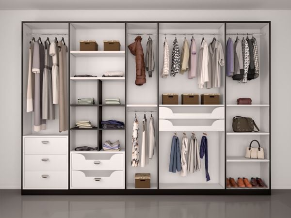 Closet modular é aconselhado para quem gosta de versatilidade´
