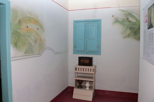 O Homero Massena também contará com as pinturas inéditas do artista - contidas nas paredes da casa - descobertas durante a reforma