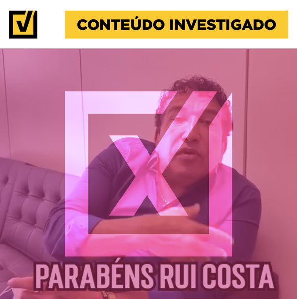Conteúdo investigado pelo Comprova