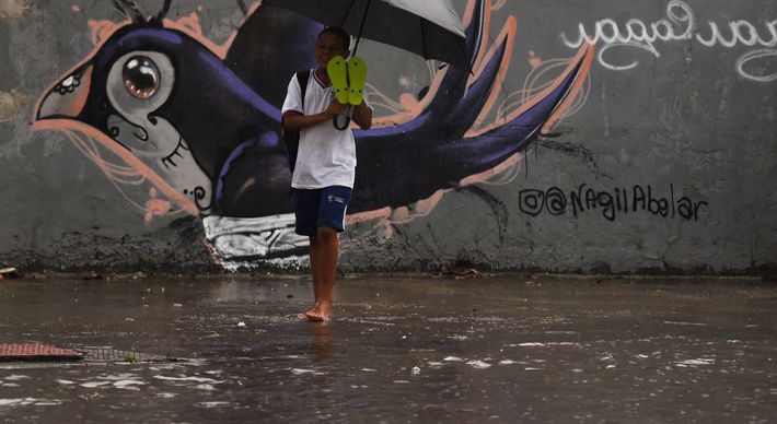 O aviso do Instituto Nacional de Meteorologia (Inmet) compreende as regiões Sul e Serrana. Na Grande Vitória, não há expectativa de chuva