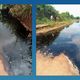 Imagem - Vídeo: vazamento de óleo atinge Lagoa Parda, em Linhares