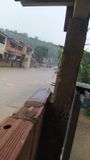 Chuva causa alagamentos em bairros de Aracruz(Leitor | A Gazeta)