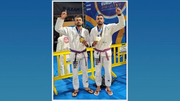 Os irmãos Ramon e Raul Schunk conquistaram dois ouros e uma prata em campeonato na Itália