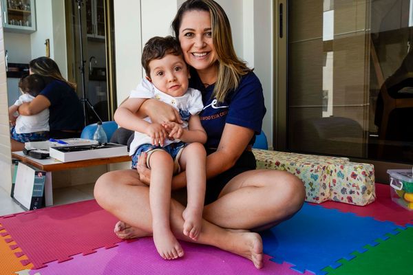 Cauã Barbarioli Guimarães, 3 anos, portador de AME (Atrofia Muscular Espinhal) conseguiu na justiça verba para compra do medicamento para combater a doença