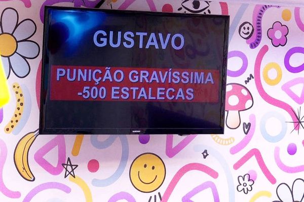 Gustavo perde 500 estalecas 