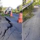 Imagem - Trecho da BR 262 no ES continua interditado após asfalto ceder