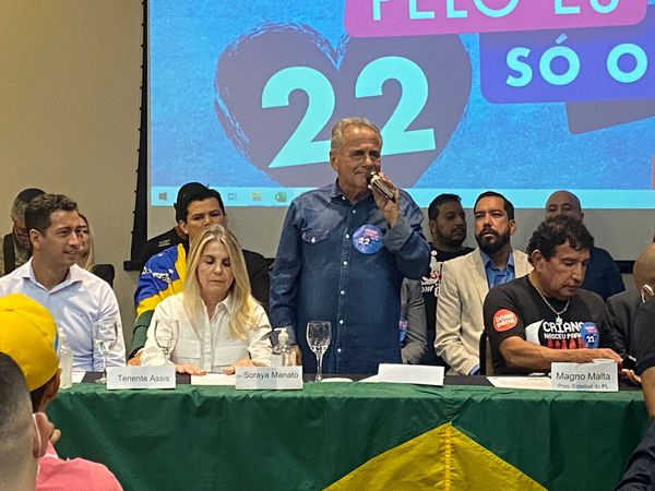 Filiação ao PL e lançamento da pré-candidatura de Manato ao governo do Estado