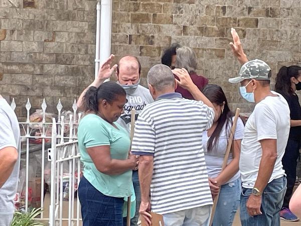 Ação solidária da ICM em Petrópolis (RJ) por ICM/ Divulgação