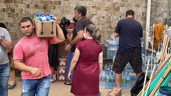 Ação solidária da ICM em Petrópolis (RJ)