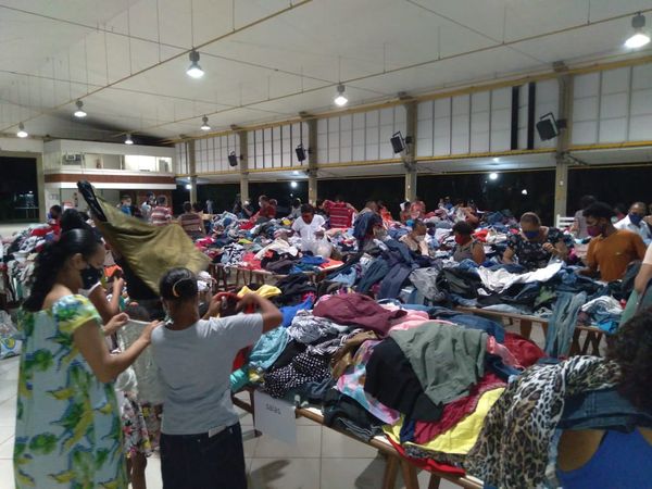 Maanaim Itamaraju - Centro de recepção e distribuição de donativos por Daniel Sales do Nascimento/ ICM/ Divulgação