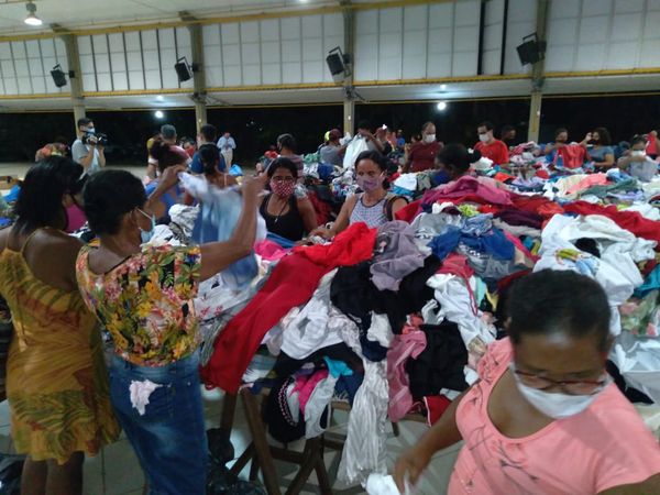 Maanaim Itamaraju - Centro de recepção e distribuição de donativos por Daniel Sales do Nascimento/ ICM/ Divulgação