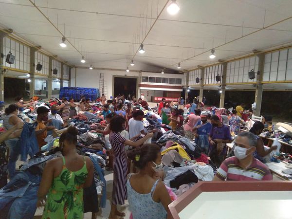 Maanaim Itamaraju - Centro de recepção e distribuição de donativos por Daniel Sales do Nascimento/ ICM/ Divulgação