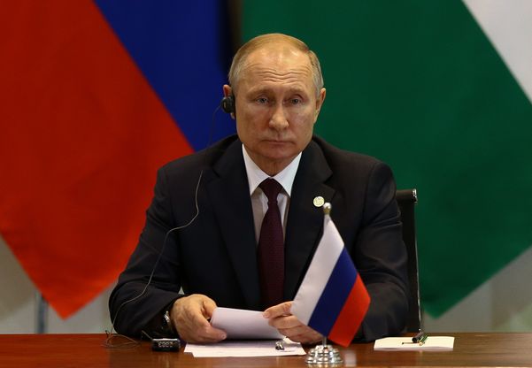 O presidente da Rússia,  Vladmir Putin