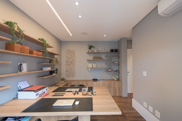 A partir da automação, é possível ajustar a luminosidade para o melhor rendimento no home office