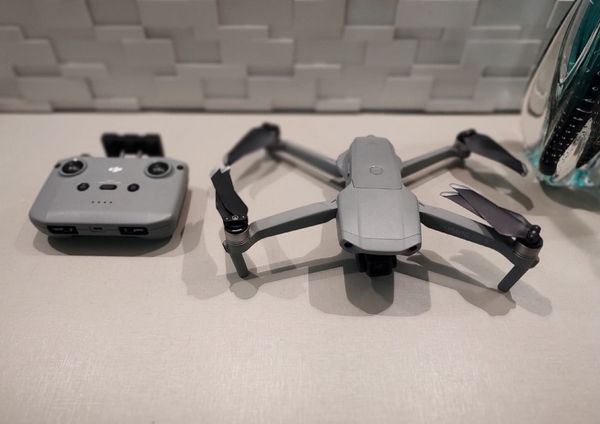 Drone usado por Élido para observar o gavião no ES