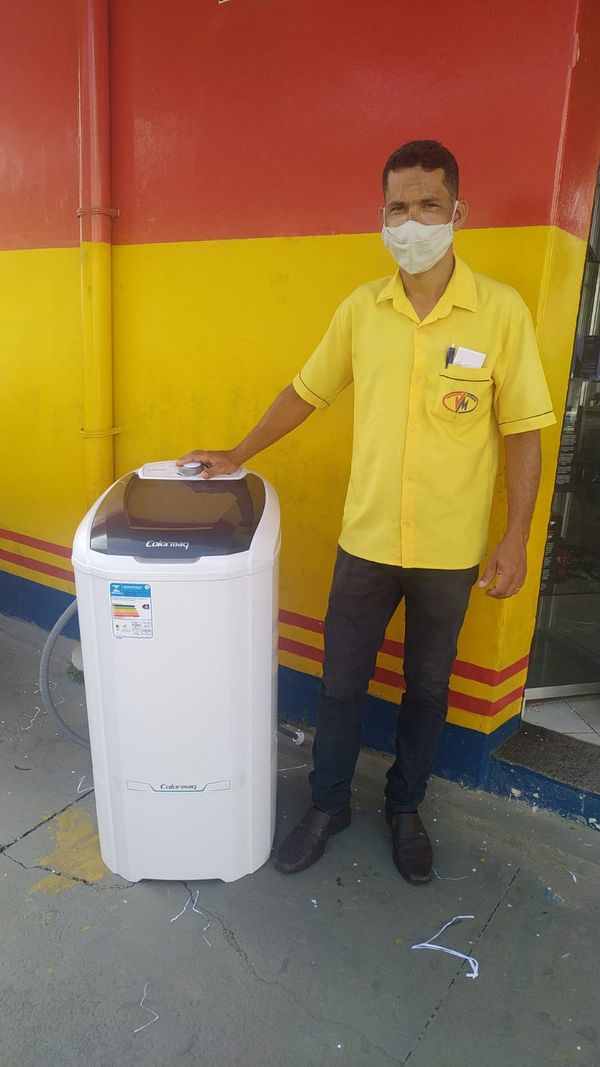 Tanquinhos adquiridos para doações a vítimas de chuvas na Bahia por ICM/ Divulgação