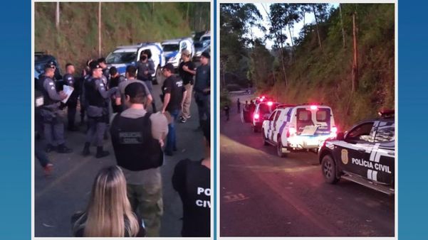 Operação da Polícia Civil no Caparaó prende cinco pessoas